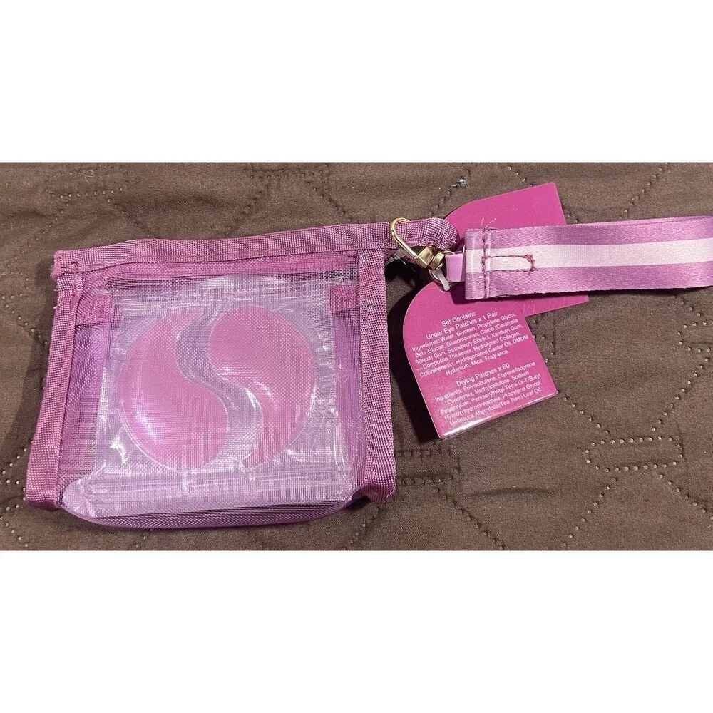 Pink Beauty Gift Set Makeup Sponge Cosmetic Puff Lipstick Trio Marie Claire
